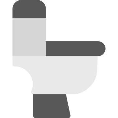 Tuvalet simgesi, basit illüstrasyon