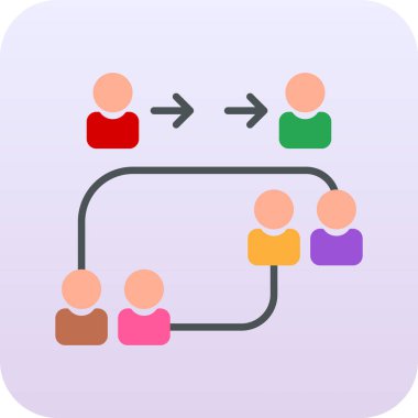 Web ve mobil için vektör simgesi