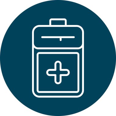 Modern simgenin vektör illüstrasyonu