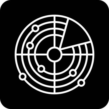 Hedef. Web simgesi basit tasarım