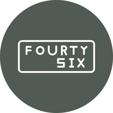 5 numaralı simge sembolü tasarımı