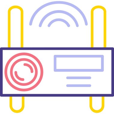 Ses aygıtı. Web simgesi basit illüstrasyon