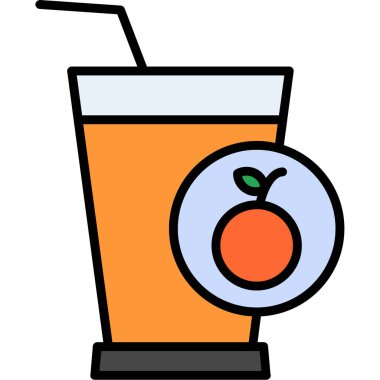 İç bakalım. Web simgesi basit illüstrasyon