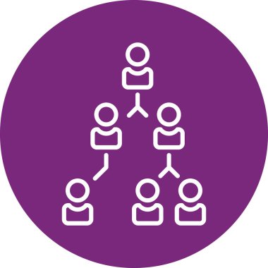 grup insanlarının simge çizimi tasarımı