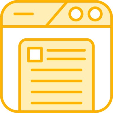 belge dosya simgesi vektör illüstrasyonu