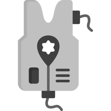 Harita işaretleyici simgesi, vektör illüstrasyonu