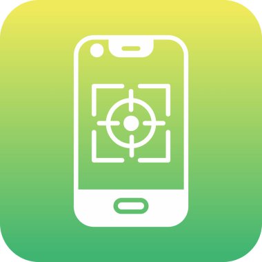 eşsiz radar çizgisi vektör simgesi