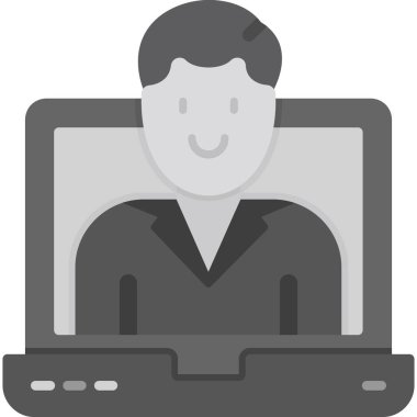 iş simgesi, vektör resimleme