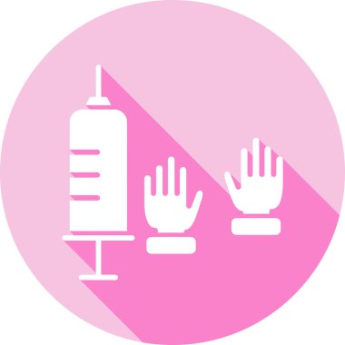 Tıbbi bir simgenin vektör illüstrasyonu