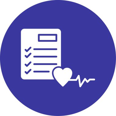 Kalp. Web simgesi basit tasarım