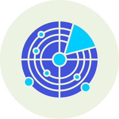 Hedef. Web simgesi basit illüstrasyon