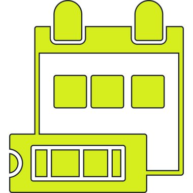Siyah arkaplanı olan yeşil bir arkaplanın vektör çizimi