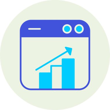 seo modern simgesinin vektör illüstrasyonu