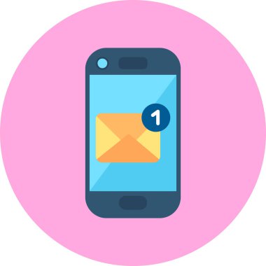 e-posta mektup simgesi düz biçimli