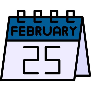 23 Şubat - Tek gün simgesi