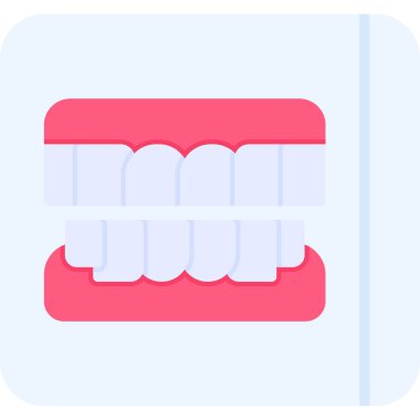 diş bakımı vektör simgesi