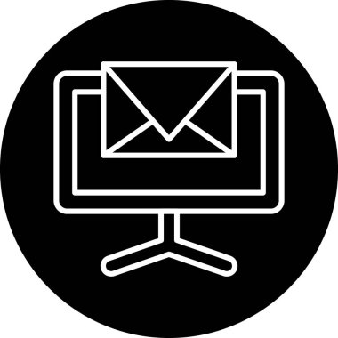 e- posta simgesi vektör illüstrasyonu