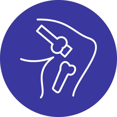 Bir simgenin vektör illüstrasyonu