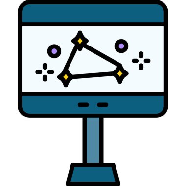 ağ web simgesi basit tasarımı