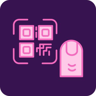 Tıbbi bir simgenin vektör illüstrasyonu