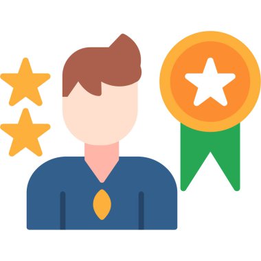 ödül simgesi vektör illüstrasyonu