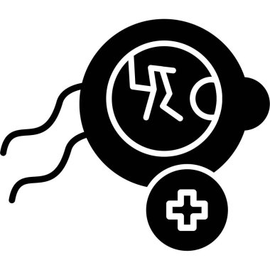 tıbbi ve sağlık çizgisi vektör simgesi.