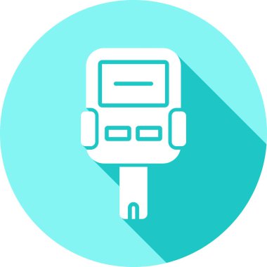 Elektrik güç vektör simgesi