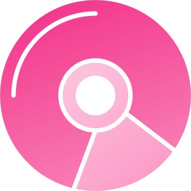 cd disk vektör simgesi