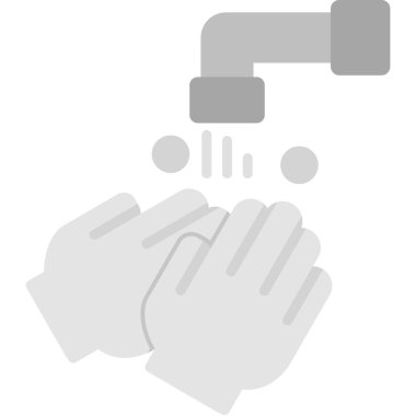 Bir sabun simgesini tutan el.