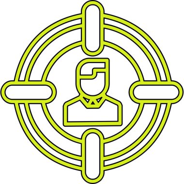 zincir simge vektör çizim