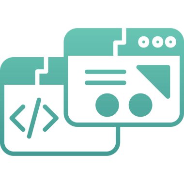 Web geliştirme simgesi tasarımı