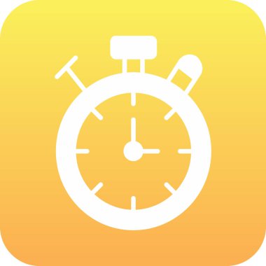 Alarm saat vektör simgesi