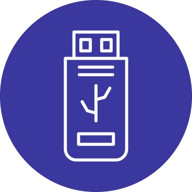 Pil. Web simgesi basit illüstrasyon