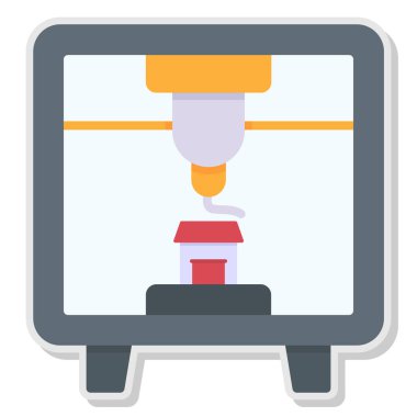 Modern eğitim ikonunun vektör illüstrasyonu