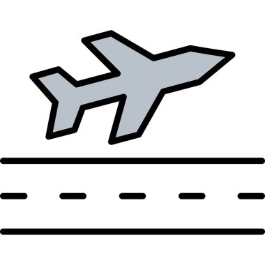 uçak uçuş simgesi