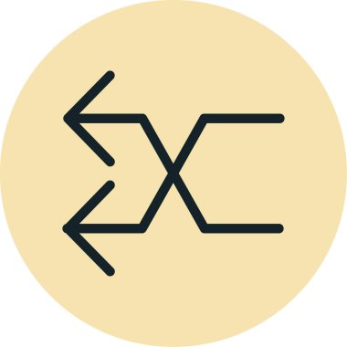 Tek bir izole edilmiş simge okunun vektör çizimi