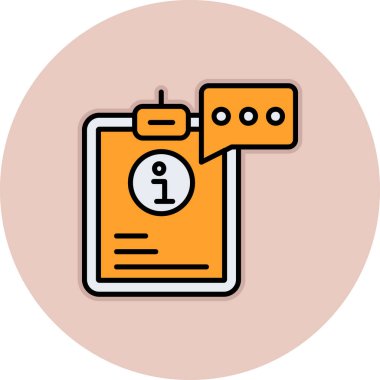 Pano vektör simgesi. Basit tasarım