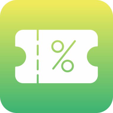 İndirim simgesi arkaplan n illüstrasyonu için soyut olarak izole edildi