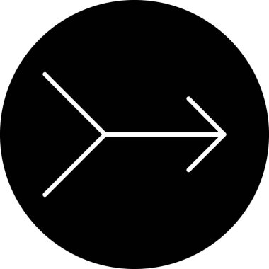 Yönlendirme simgesi soyut arkaplanda izole edildi