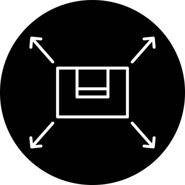 seo modern simgesinin vektör illüstrasyonu