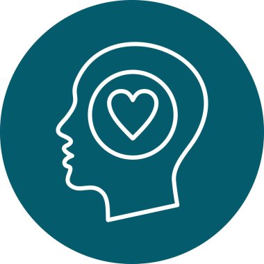 İçinde kalbi olan bir kadın. Aşk ve romantik konsept