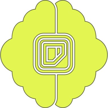 Beyin fikri simgesi - özet biçiminde