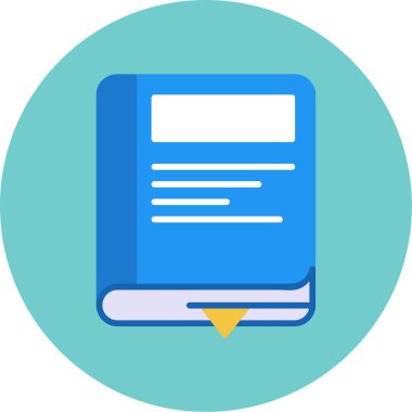 belge simgesi vektör illüstrasyonu