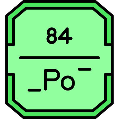 periyodik tablo tasarım vektör illüstrasyonuName