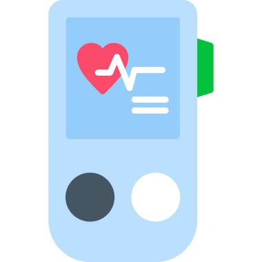 Beyaz arkaplanda tıbbi simge işaret sembolü tasarımı çizimi,