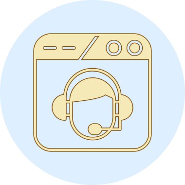 Kulaklıklı akıllı telefon vektör çizim tasarımı