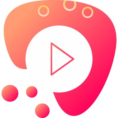 vektör müzik düz simgesi