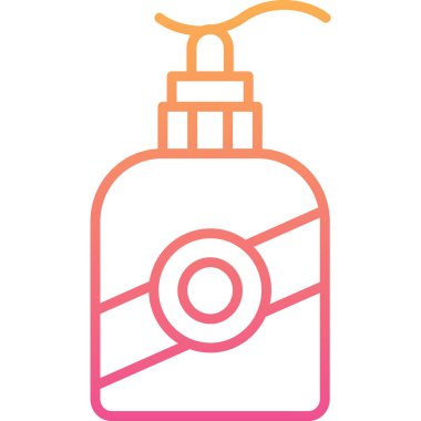 Parfüm. Web simgesi basit illüstrasyon