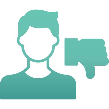 kullanıcı düz vektör simgesi