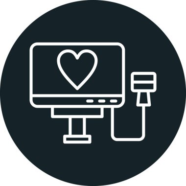 izleyici ikon vektör illüstrasyonu